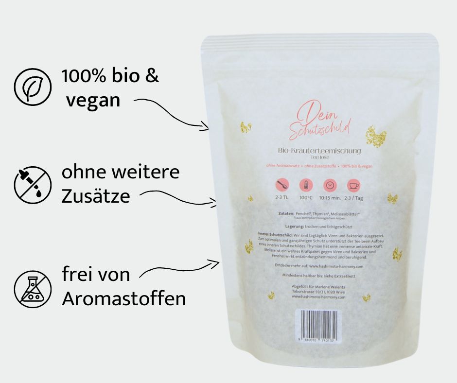 Bio Kräutertee für Schilddrüse & Immunsystem – Tee lose – Bild 8