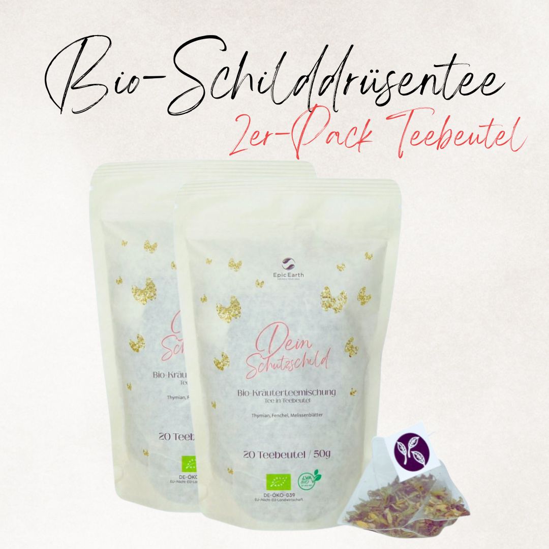 Bio Kräutertee für Schilddrüse & Immunsystem in Teebeutel - 2er Pack