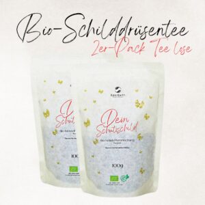 Bio Kräutertee für Schilddrüse & Immunsystem Tee lose - 2er Pack