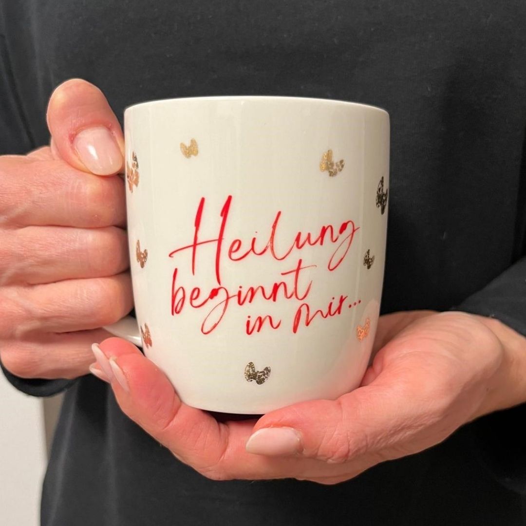 Tee-Set: Teetasse & Dein Schutzschild Tee in Beutel – Bild 4